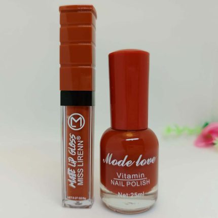 C-Nail Paint and lip gloos pack